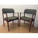 Pair of Teak Erik Buch Model 49 Carvers